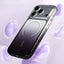 Apple iPhone 17 Pro Kılıf M-Safe Şarj Özellikli Zore Septik Silikon Kapak Mor