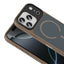 Apple iPhone 17 Pro Kılıf Mat Arka Yüzey Wireless Şarj Özellikli Zore Flet M-safe Kapak Lacivert