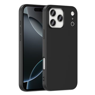 Apple iPhone 17 Pro Kılıf Zore Mara Lansman Kapak Siyah