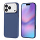 Apple iPhone 17 Pro Max Kılıf M-safe Şarj Özellikli Karbon Fiber Görünümlü Zore Nekst Kapak Lacivert