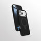 Apple iPhone 17 Pro Max Kılıf M-safe Şarj Özellikli Standlı Zore Samara Kapak Siyah