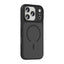 Apple iPhone 17 Pro Max Kılıf Mat Arka Yüzey Wireless Şarj Özellikli Zore Flet M-safe Kapak Desert Titanyum