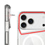 Apple iPhone 17 Pro Max Kılıf Zore M-safe Şarj Özellikli T-Max M-safe Kapak Şeffaf