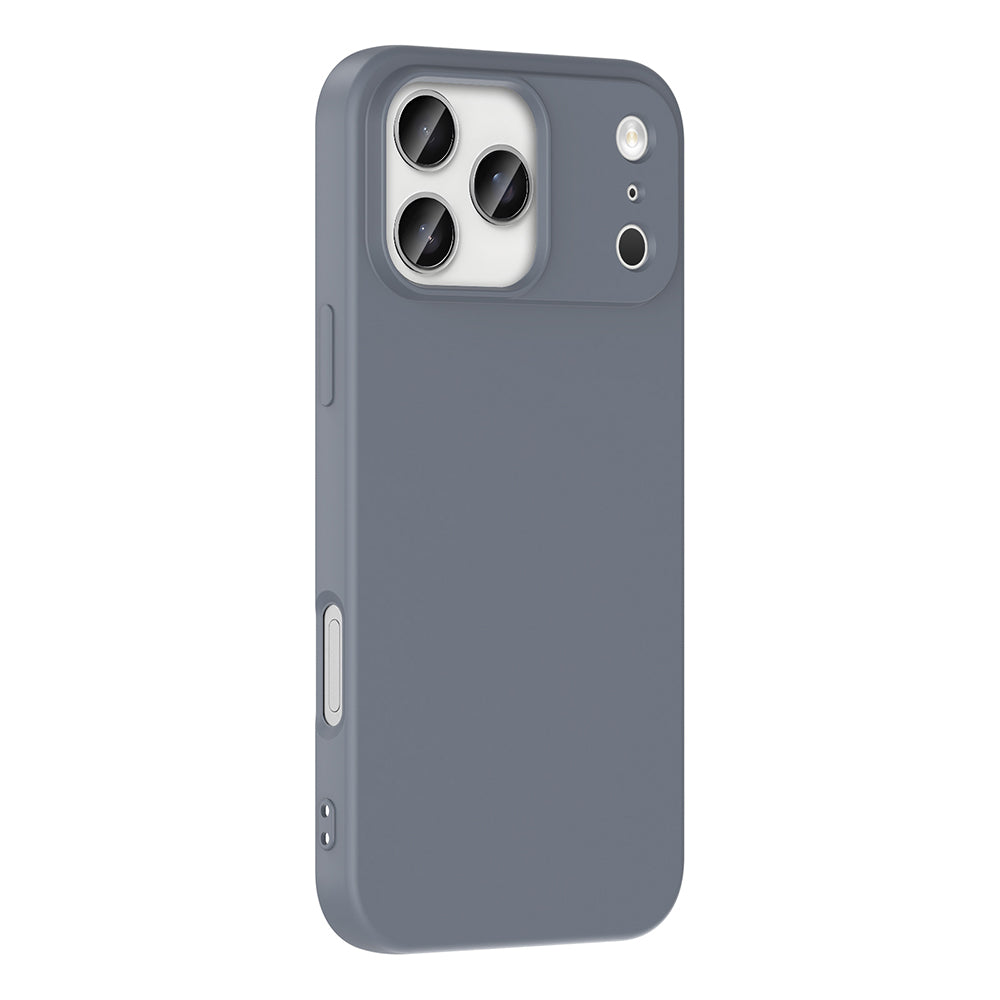 Apple iPhone 17 Pro Max Kılıf Zore Mara Lansman Kapak Gri