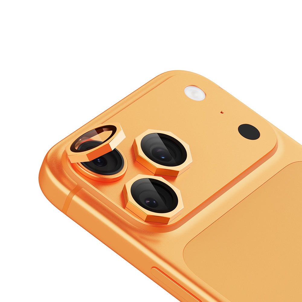 Apple iPhone 17 Pro Max Zore CL-19 Kamera Lens Koruyucu Lacivert