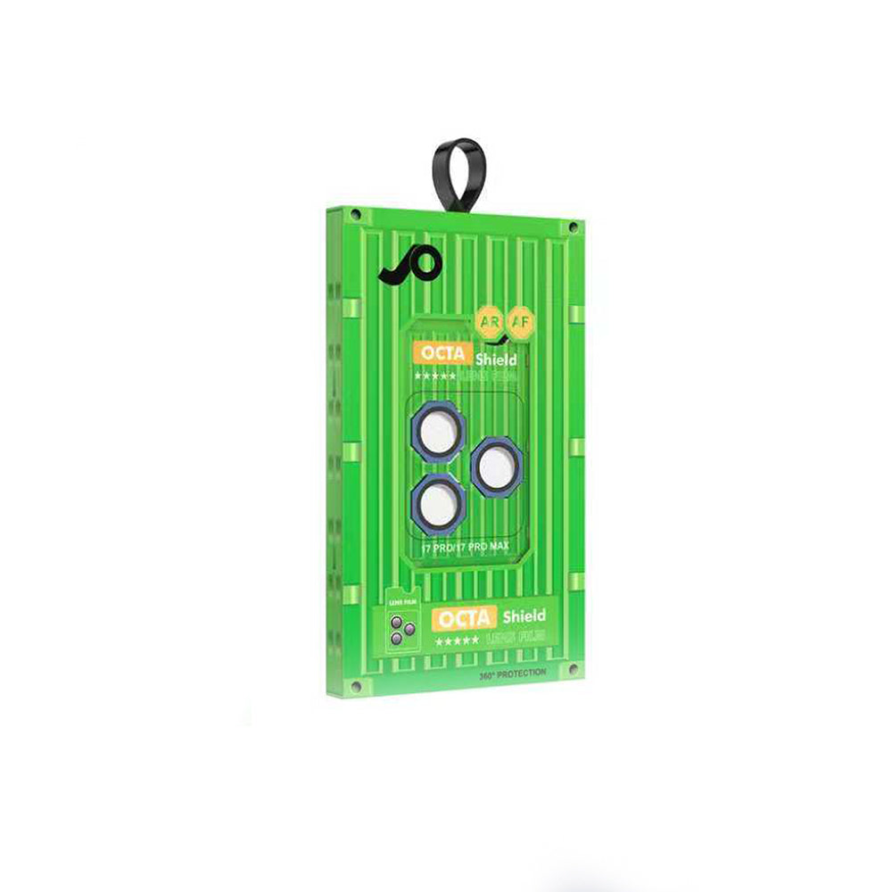 Apple iPhone 17 Pro Max Zore CL-19 Kamera Lens Koruyucu Lacivert