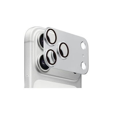 Apple iPhone 17 Pro Max Zore CL-20 Kamera Lens Koruyucu Gümüş