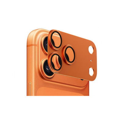 Apple iPhone 17 Pro Max Zore CL-20 Kamera Lens Koruyucu Turuncu