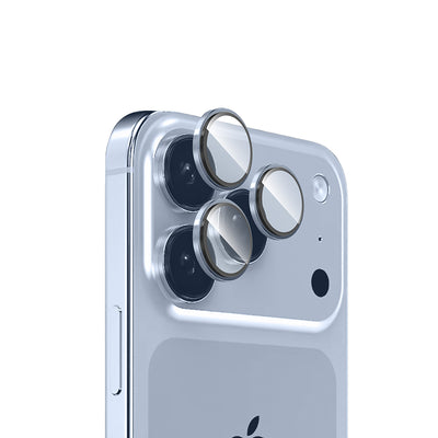 Apple iPhone 17 Pro Max Zore Mikro Kamera Lens Koruyucu Gri