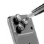 Apple iPhone 17 Pro Max Zore Mikro Kamera Lens Koruyucu Gri