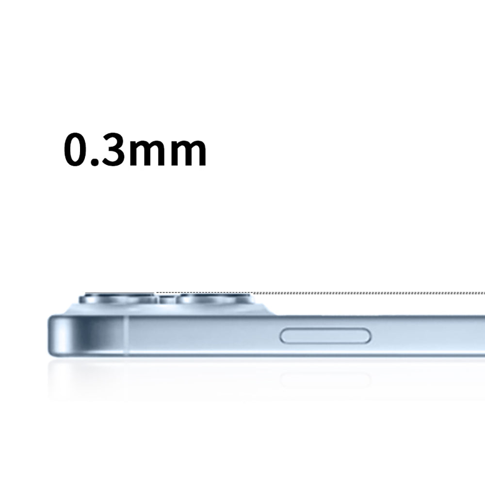 Apple iPhone 17 Pro Max Zore Mikro Kamera Lens Koruyucu Lacivert