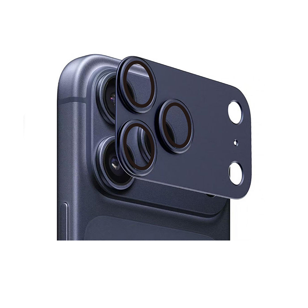 Apple iPhone 17 Pro Zore CL-20 Kamera Lens Koruyucu Lacivert