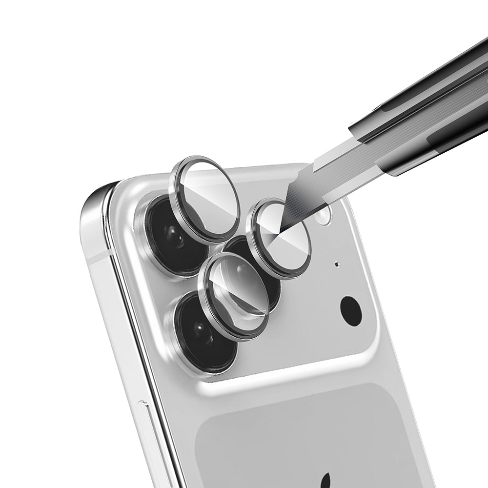 Apple iPhone 17 Pro Zore Mikro Kamera Lens Koruyucu Turuncu