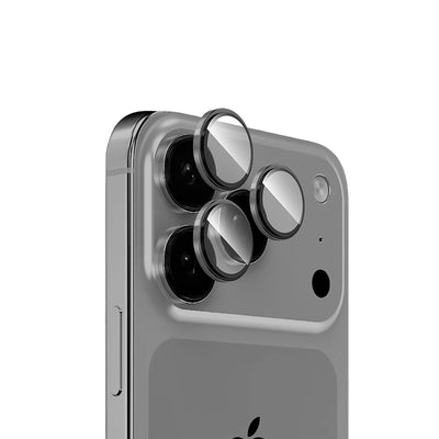 Apple iPhone 17 Pro Zore Mikro Kamera Lens Koruyucu Gri