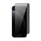 Apple iPhone 17 Pro Zore Rika Premium Privacy Temperli Cam Ekran Koruyucu Siyah