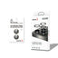 Apple iPhone 17 Zore CL-12 Premium Safir Parmak İzi Bırakmayan Anti-Reflective Kamera Lens Koruyucu Gümüş