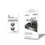 Apple iPhone 17 Zore CL-12 Premium Safir Parmak İzi Bırakmayan Anti-Reflective Kamera Lens Koruyucu Gümüş