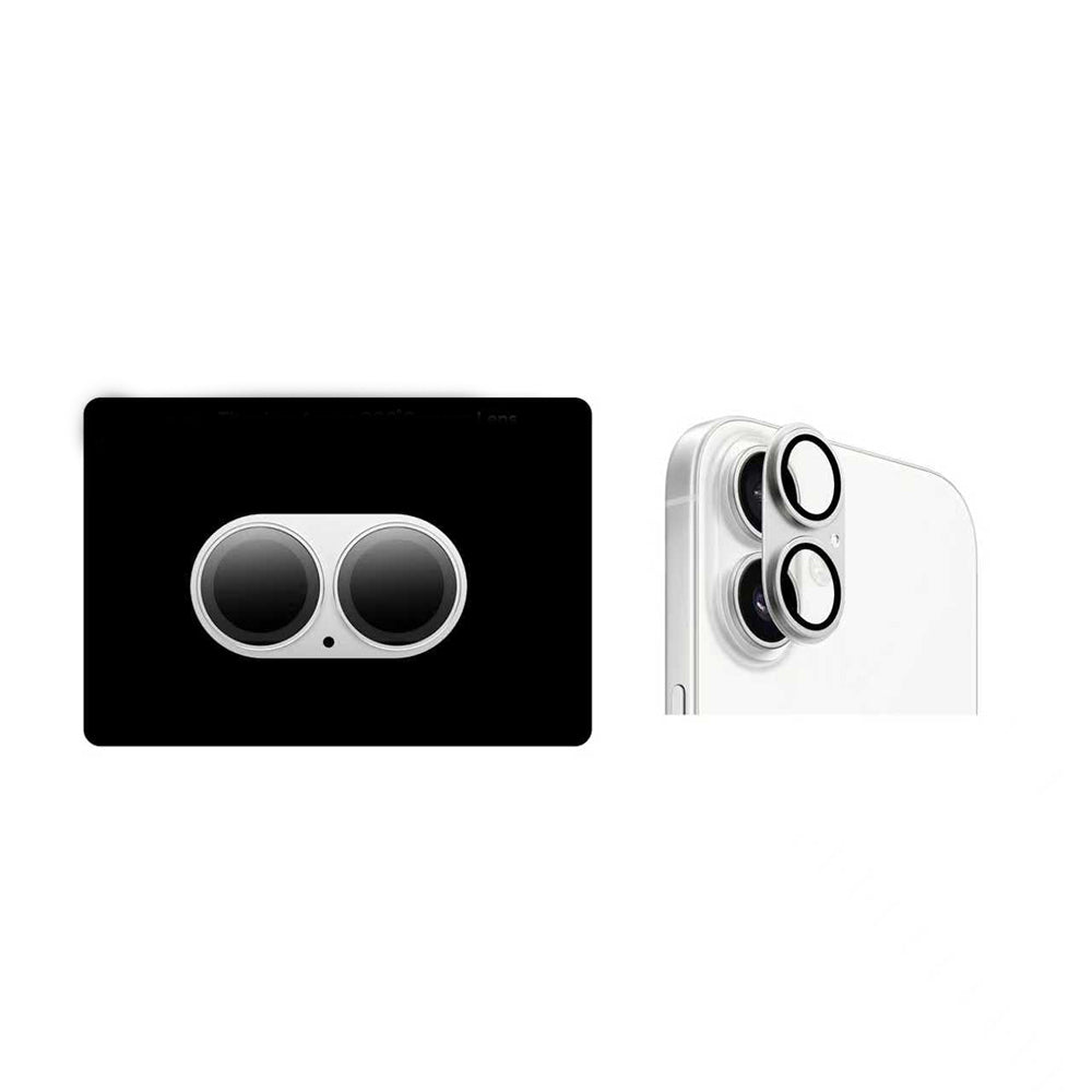 Apple iPhone 17 Zore CL-20 Kamera Lens Koruyucu Siyah