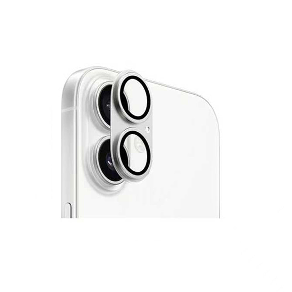 Apple iPhone 17 Zore CL-20 Kamera Lens Koruyucu Gümüş