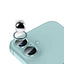 Apple iPhone 17 Zore Mikro Kamera Lens Koruyucu Açık Mavi