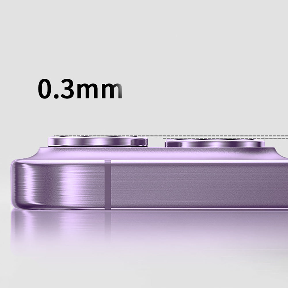 Apple iPhone 17 Zore Mikro Kamera Lens Koruyucu Gümüş