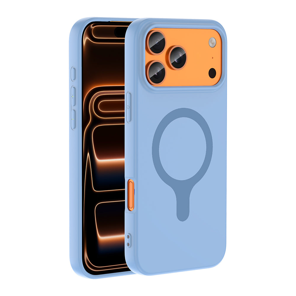 Apple iPhone 18 Pro Kılıf M-Safe Şarj Özellikli Zore Aris Silikon Kapak