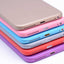 Apple iPhone 5 Kılıf Zore 1.Kalite PP Silikon Mor
