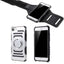 Apple iPhone 5 Kılıf Zore 2 in 1 Kol Bandı Gri