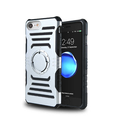 Apple iPhone 5 Kılıf Zore 2 in 1 Kol Bandı Gri