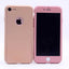 Apple iPhone 5 Kılıf Zore 360 3 Parçalı Rubber Kapak Rose Gold