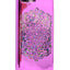 Apple iPhone 5 Kılıf Zore Lazer Çiçekli Sıvılı Silikon Gold