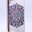 Apple iPhone 5 Kılıf Zore Lazer Çiçekli Sıvılı Silikon Gümüş