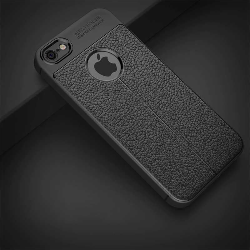 Apple iPhone 5 Kılıf Zore Niss Silikon Kapak Kırmızı