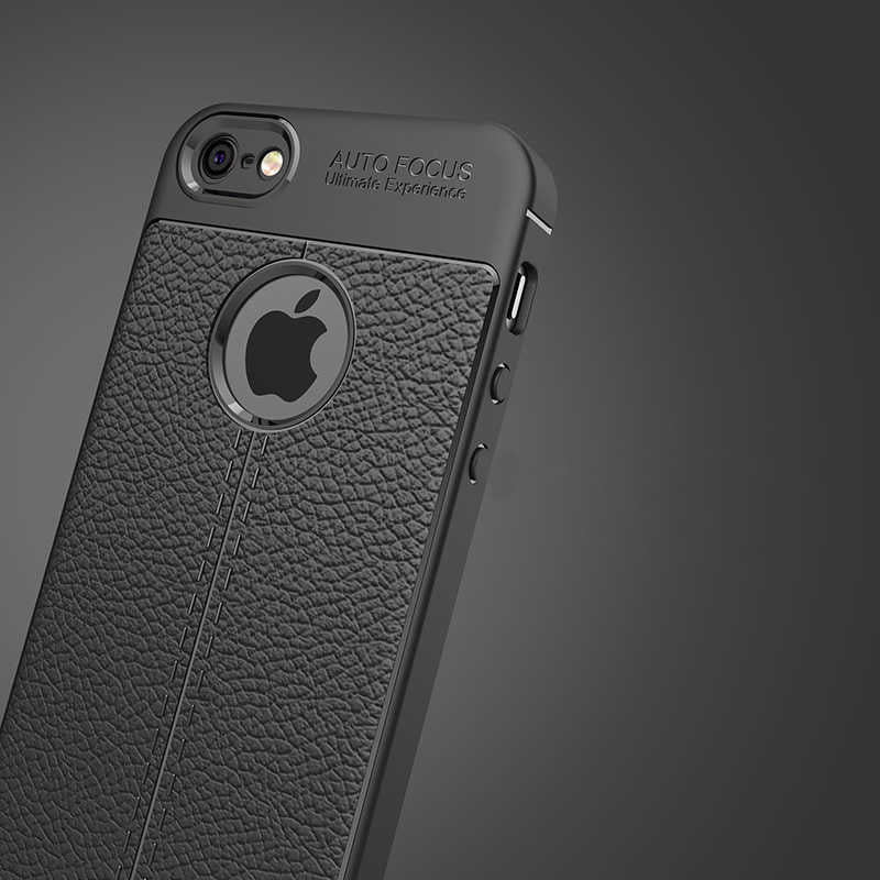 Apple iPhone 5 Kılıf Zore Niss Silikon Kapak Kırmızı