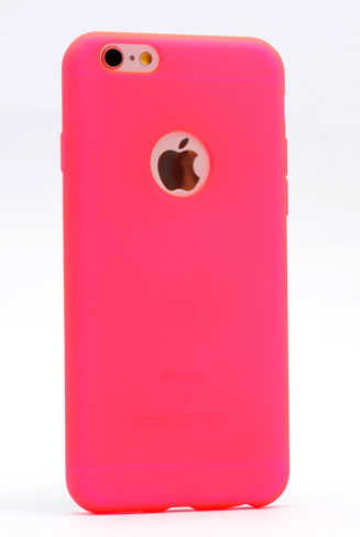 Apple iPhone 5 Kılıf Zore Premier Silikon Kapak Pembe