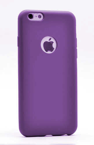Apple iPhone 5 Kılıf Zore Premier Silikon Kapak Mürdüm