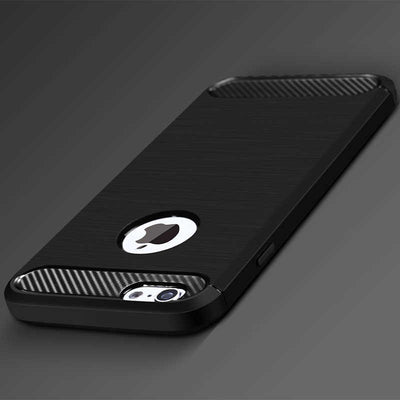 Apple iPhone 5 Kılıf Zore Room Silikon Kapak Siyah