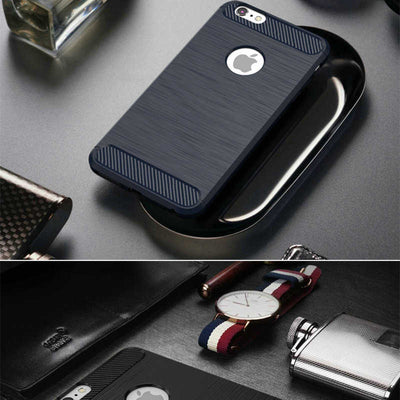 Apple iPhone 5 Kılıf Zore Room Silikon Kapak Lacivert