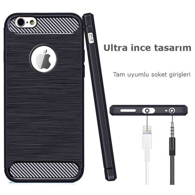 Apple iPhone 5 Kılıf Zore Room Silikon Kapak Gri