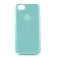 Apple iPhone 5 Kılıf Zore Shining Silikon Pembe