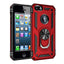 Apple iPhone 5 Kılıf Zore Vega Kapak Kırmızı