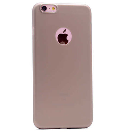 Apple iPhone 6 Kılıf Zore 1.Kalite PP Silikon Kırmızı