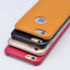 Apple iPhone 6 Kılıf Zore 1-1 Deri Soft Kapak Pembe