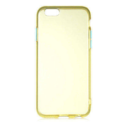 Apple iPhone 6 Kılıf Zore Bistro Kapak Sarı