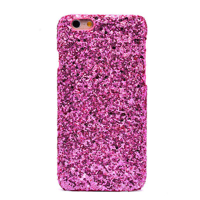 Apple iPhone 6 Kılıf Zore Caselogy Simli Kapak Pembe