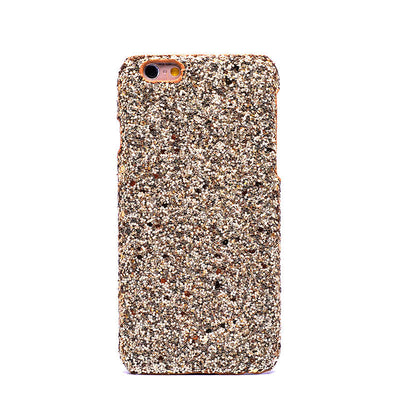 Apple iPhone 6 Kılıf Zore Caselogy Simli Kapak Gold