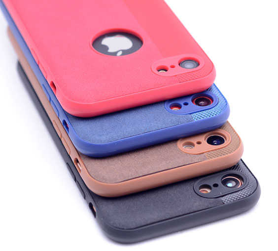 Apple iPhone 6 Kılıf Zore City Silikon Kahverengi