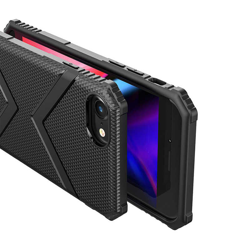Apple iPhone 6 Kılıf Zore Hank Silikon Lacivert