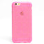 Apple iPhone 6 Kılıf Zore Kare Kabartmalı Silikon Pembe