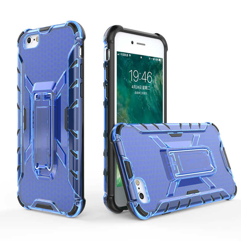 Apple iPhone 6 Kılıf Zore Klik Silikon Renksiz